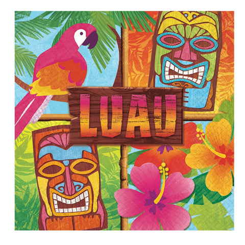 Luau Party - Beverage Napkins Party Accessory Luau Party - Beverage Napkins Party Accessory