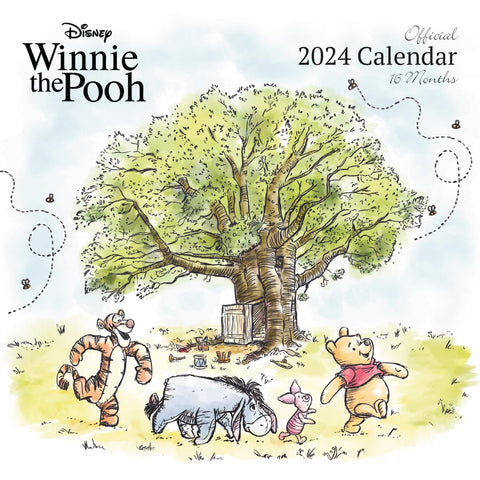 Disney Winnie The Pooh Calendar 2024 - Month to a View Planner 30cm x 30cm, Disney Gifts for Women and Men, Disney Gifts for Girls and Boys, Kids Calendar - Official Merchandise Disney Winnie The Pooh Calendar 2024 - Month to a View Planner 30cm x 30cm, Disney Gifts for Women and Men, Disney Gifts for Girls and Boys, Kids Calendar - Official Merchandise
