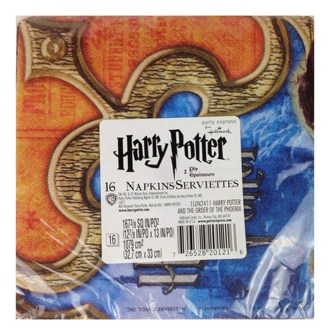 Harry Potter Luncheon Napkins Party Supplies Harry Potter Luncheon Napkins Party Supplies