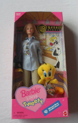 Mattel Barbie Loves Tweety Special Edition 21632 Mattel Barbie Loves Tweety Special Edition 21632