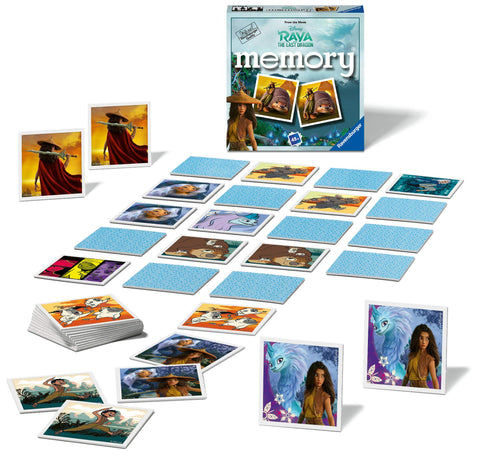 Ravensburger Raya & The Last Dragon - Mini Memory Game for Kids Age 3 Years and up Ravensburger Raya & The Last Dragon - Mini Memory Game for Kids Age 3 Years and up