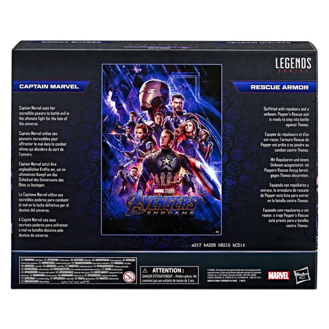 Marvel Legends Series 6-Inch Scale Action Figure Toy Captain and Rescue Armor 2-Pack, Infinity Saga Character, Premium Design, 2 Figures and 12 Accessories (Amazon Exclusive) Marvel Legends Series 6-Inch Scale Action Figure Toy Captain and Rescue Armor 2-Pack, Infinity Saga Character, Premium Design, 2 Figures and 12 Accessories (Amazon Exclusive)