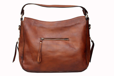 Superior Leather - Genuine Leather Hobo bags for women - Fashionable leather handbags for Work Business School College Travel (Brown) Superior Leather - Genuine Leather Hobo bags for women - Fashionable leather handbags for Work Business School College Travel (Brown)