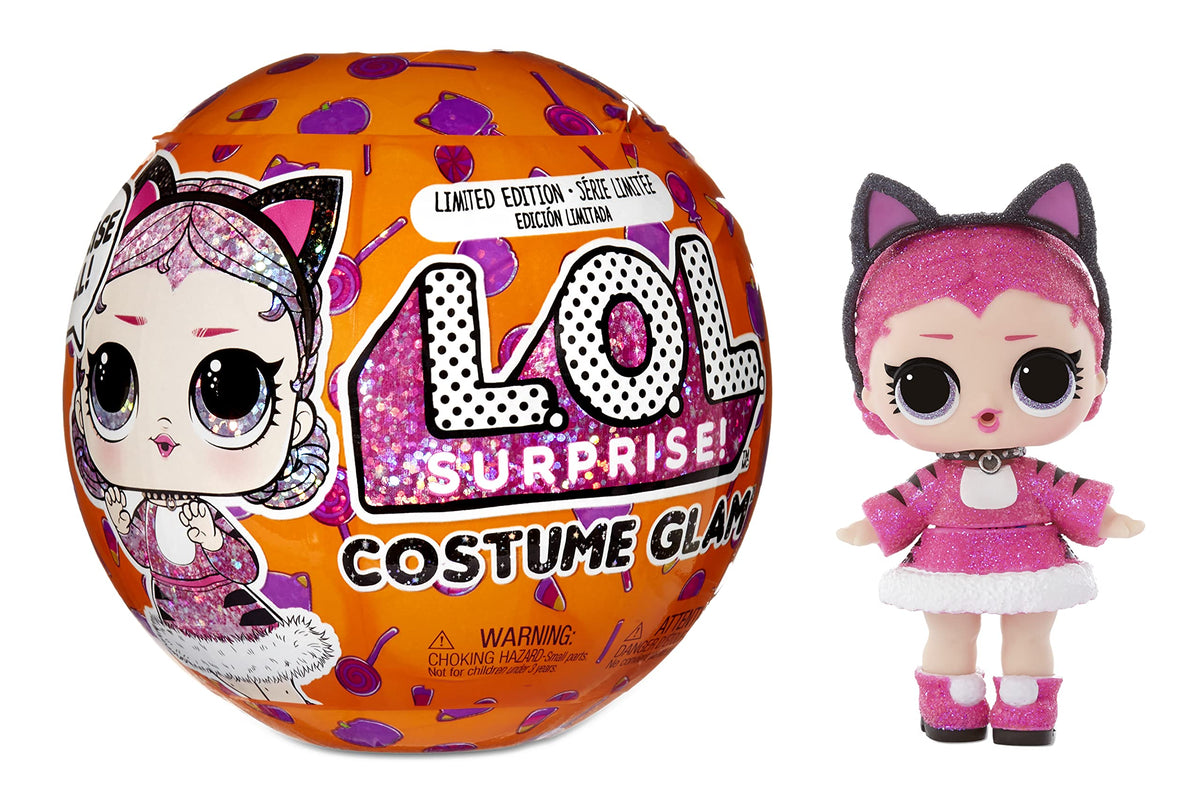 LOL Surprise Costume Glam Countess Doll with 7 Surprises Including Halloween Limited Edition Doll, Mix & Match Accessories- Color Change or Water Surprise- Gift for Kids, Toys for Girls Boys Ages 4+