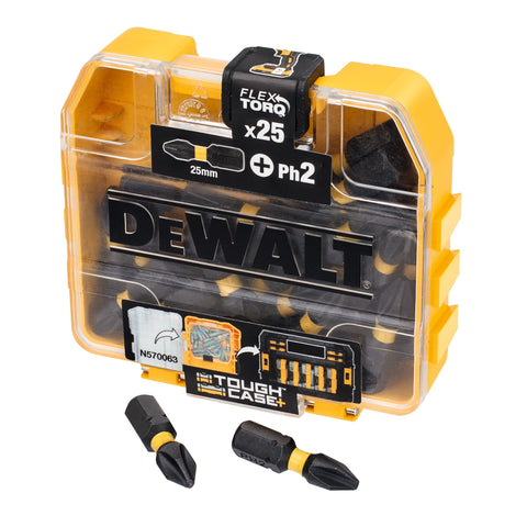 Dewalt DT70555T-QZ DT70555T-QZ-Juego de 25 Puntas Ph2 25mm Dewalt DT70555T-QZ DT70555T-QZ-Juego de 25 Puntas Ph2 25mm