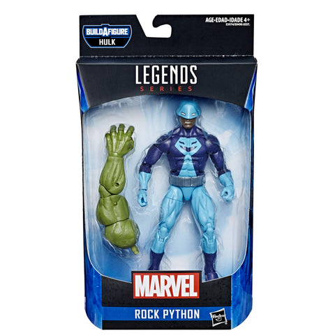 Marvel Legends Series Rock Python 6' Collectible Action Figure Toy for Ages 6 & Up with Build-A-Figurepiece Marvel Legends Series Rock Python 6' Collectible Action Figure Toy for Ages 6 & Up with Build-A-Figurepiece