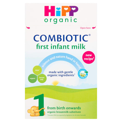 HiPP Organic 1 from Birth Onwards First Infant Milk 800g (Case of 6) HiPP Organic 1 from Birth Onwards First Infant Milk 800g (Case of 6)