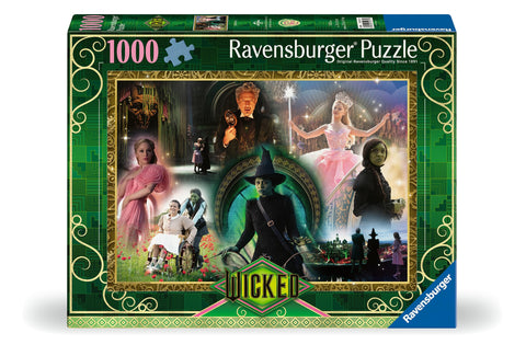 Ravensburger 12001277 - Wicked Act 1-1000 pieces jigsaw puzzle - Puzzle for adults and kids age 14 years up, jigsaw for Wicked fans Ravensburger 12001277 - Wicked Act 1-1000 pieces jigsaw puzzle - Puzzle for adults and kids age 14 years up, jigsaw for Wicked fans