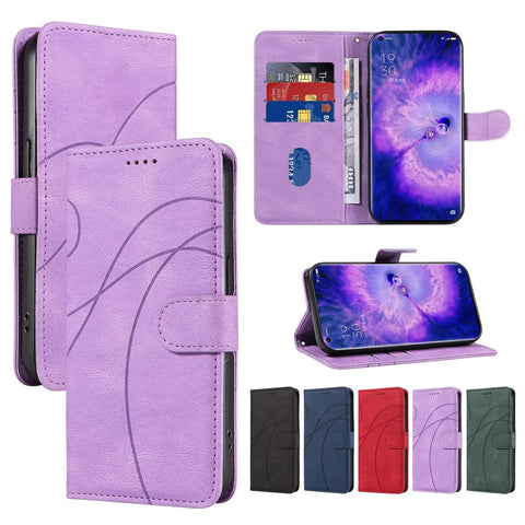 Ttianfa Compatibile for Case OPPO A55 5G, 2 in 1 Leather Wallet Magnetic Flip Cover with Credit Card Holder, Shockproof Folio Kickstand Phone Case-Purple Ttianfa Compatibile for Case OPPO A55 5G, 2 in 1 Leather Wallet Magnetic Flip Cover with Credit Card Holder, Shockproof Folio Kickstand Phone Case-Purple