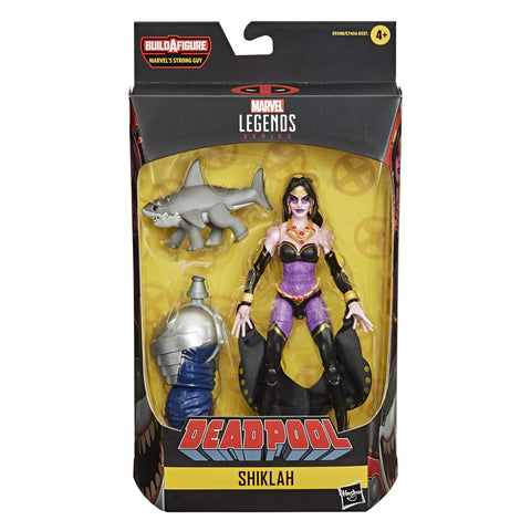 Marvel Hasbro Legends Series Deadpool Collection 6-inch Shiklah Action Figure Toy Premium Design and 1 Accessory, Black Marvel Hasbro Legends Series Deadpool Collection 6-inch Shiklah Action Figure Toy Premium Design and 1 Accessory, Black