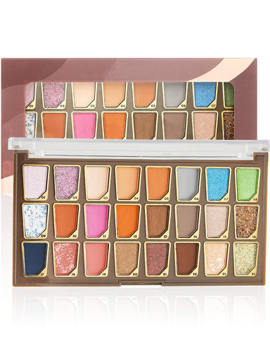 24 Colors High Pigmented Glitte Matte Eyeshadow Makeup Palette Blendable Long Lasting Eye Shadow Neutrals Smoky Multi Reflective Shimmer Pressed Pearls Eye Shadow Palette for Halloween Makeup #M2 24 Colors High Pigmented Glitte Matte Eyeshadow Makeup Palette Blendable Long Lasting Eye Shadow Neutrals Smoky Multi Reflective Shimmer Pressed Pearls Eye Shadow Palette for Halloween Makeup #M2