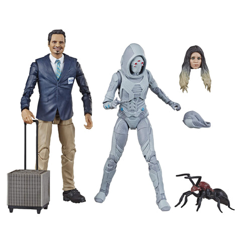 Marvel Legends Series Ant-Man & The Wasp 6"-Scale Movie-Inspired X-Con Luis Ghost Collectible Action Figure 2 Pack Marvel Legends Series Ant-Man & The Wasp 6"-Scale Movie-Inspired X-Con Luis Ghost Collectible Action Figure 2 Pack