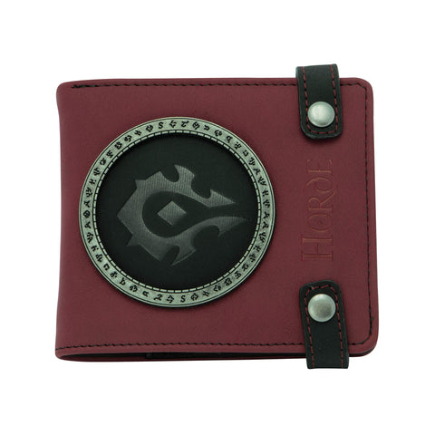 ABYSTYLE World of Warcraft Bi-Fold Multipurpose Wallet Horde Premium 3.74" x 4.3" Money Credit Card Holders Video Games Merch Accessories Gift ABYSTYLE World of Warcraft Bi-Fold Multipurpose Wallet Horde Premium 3.74" x 4.3" Money Credit Card Holders Video Games Merch Accessories Gift