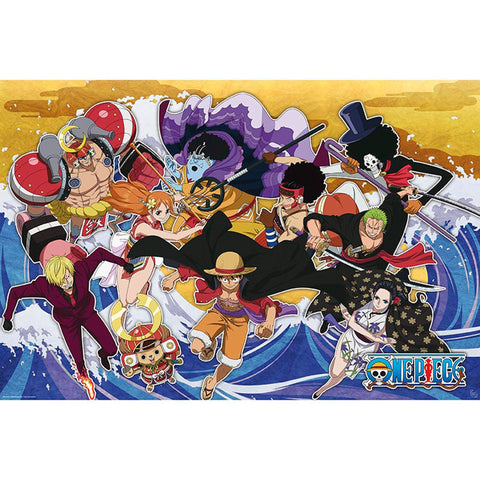 GB eye GBYDCO036 One Piece The Crew in Wano Country 61 x 91.5cm Maxi Poster GB eye GBYDCO036 One Piece The Crew in Wano Country 61 x 91.5cm Maxi Poster