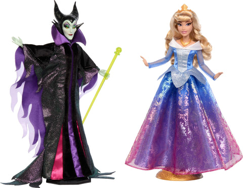 Mattel Disney Princess Collector Maleficent & Aurora Fashion Doll Set Inspired by The Disney Sleeping Beauty Movie Mattel Disney Princess Collector Maleficent & Aurora Fashion Doll Set Inspired by The Disney Sleeping Beauty Movie