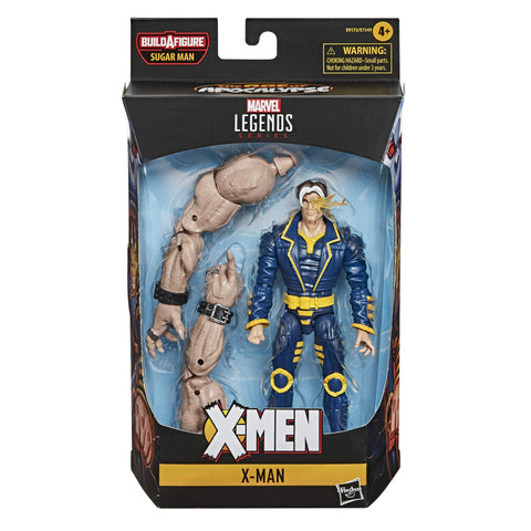 Marvel Hasbro Legends Series 6-inch Collectible X-Man Action Figure Toy X-Men: Age of Apocalypse Collection, Blue Marvel Hasbro Legends Series 6-inch Collectible X-Man Action Figure Toy X-Men: Age of Apocalypse Collection, Blue