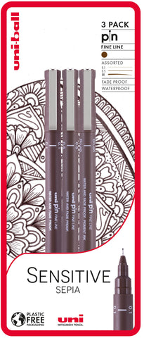 uni-ball PIN Fineliners, Black Fine Tipped Writing Pens, Water and Fade-Resistant Ink, Ideal for Architects, Sketching, Scrapbooking, Outlining, Art, Technical Drawing, Archival Quality, Pack of 3 uni-ball PIN Fineliners, Black Fine Tipped Writing Pens, Water and Fade-Resistant Ink, Ideal for Architects, Sketching, Scrapbooking, Outlining, Art, Technical Drawing, Archival Quality, Pack of 3