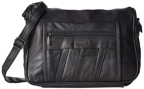 Lorenz Leather Handbag # 1968 - Black Lorenz Leather Handbag # 1968 - Black