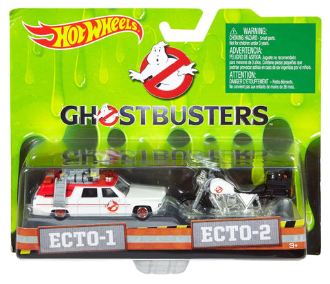 Hot Wheels Ghostbusters 1:64 Scale Diecast Figure (2 Pack) Hot Wheels Ghostbusters 1:64 Scale Diecast Figure (2 Pack)
