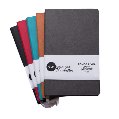 GLP Creations The Author notebook with Tomoe River paper (Black/Lined) GLP Creations The Author notebook with Tomoe River paper (Black/Lined)