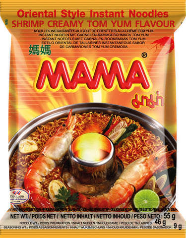 MAMA Instant Noodles Shrimp Creamy, 50 g - Pack of 30 MAMA Instant Noodles Shrimp Creamy, 50 g - Pack of 30
