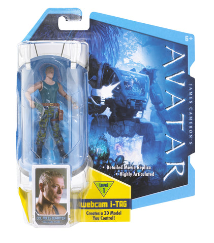 Mattel James Cameron's Avatar RDA Colonel Miles Quaritch Action Figure Mattel James Cameron's Avatar RDA Colonel Miles Quaritch Action Figure
