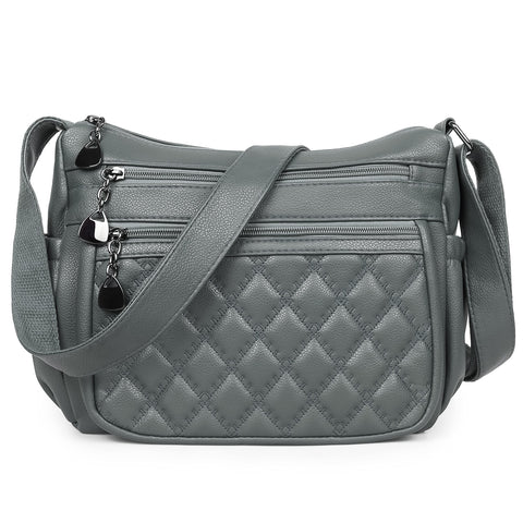 VOLGANIK ROCK Handbags for Women Ladies Handbags Soft PU Leather Shoulder Bags Women with Multi Pockets Crossbody Bags for Women Travel Handbags Everyday Bags Gift for Women VOLGANIK ROCK Handbags for Women Ladies Handbags Soft PU Leather Shoulder Bags Women with Multi Pockets Crossbody Bags for Women Travel Handbags Everyday Bags Gift for Women