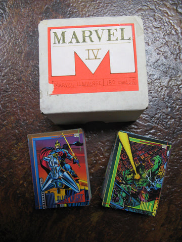 Marvel Universe Series 4 Complete Set Trading Cards (1993) Marvel Universe Series 4 Complete Set Trading Cards (1993)