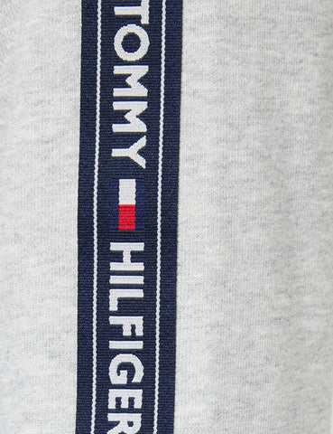 Tommy Hilfiger Men Sweatshirt without Hood, Grey (Grey Heather), XL