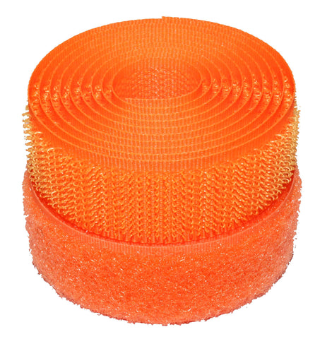 Fluorescent Orange 20mm Sew-on Hook & Loop Tape Alfatex® Brand supplied by the Velcro Companies - Various Lengths (Length: 1m) Fluorescent Orange 20mm Sew-on Hook & Loop Tape Alfatex® Brand supplied by the Velcro Companies - Various Lengths (Length: 1m)