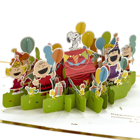 Hallmark Signature Paper Wonder Peanuts Pop Up Birthday Card (Celebrate) Hallmark Signature Paper Wonder Peanuts Pop Up Birthday Card (Celebrate)