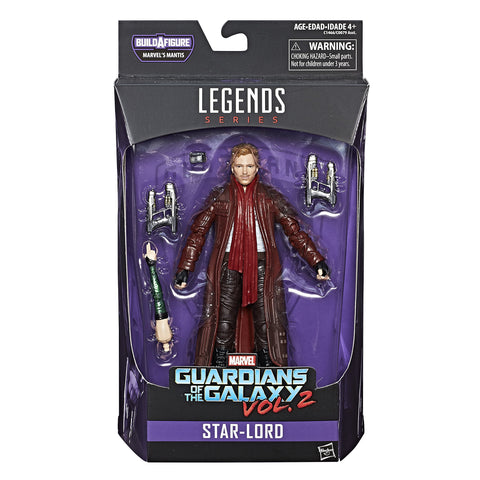 Marvel Guardians of the Galaxy Legends Series Star-Lord, 6-inch Marvel Guardians of the Galaxy Legends Series Star-Lord, 6-inch
