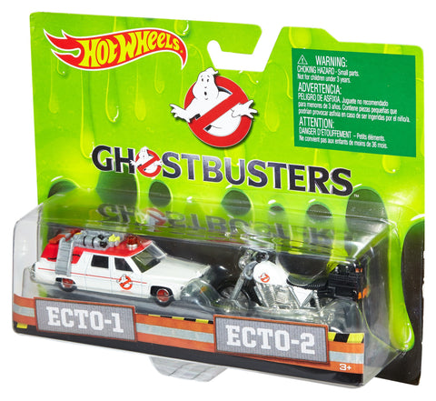 Hot Wheels Ghostbusters 1:64 Scale Diecast Figure (2 Pack) Hot Wheels Ghostbusters 1:64 Scale Diecast Figure (2 Pack)