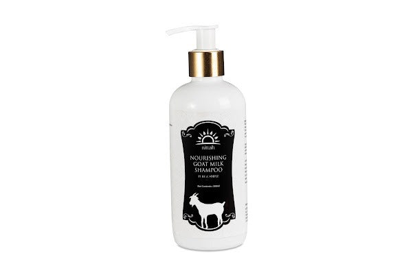 Nittah Vishnu Organics Nourishing goat milk shampoo