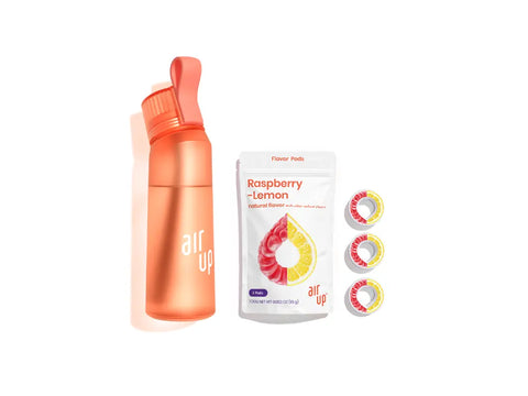AIR UP Tritan Bottle 650 ml with 3 pack of Watermelon pods