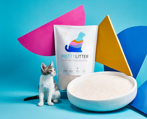 Pretty Litter Health Monitoring Cat Pet Litter (6 lbs pounds)