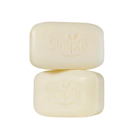 Simple Pure Hand Soap Bars - Twin Pack Soap For Sensitive Skin (Pack of 4)