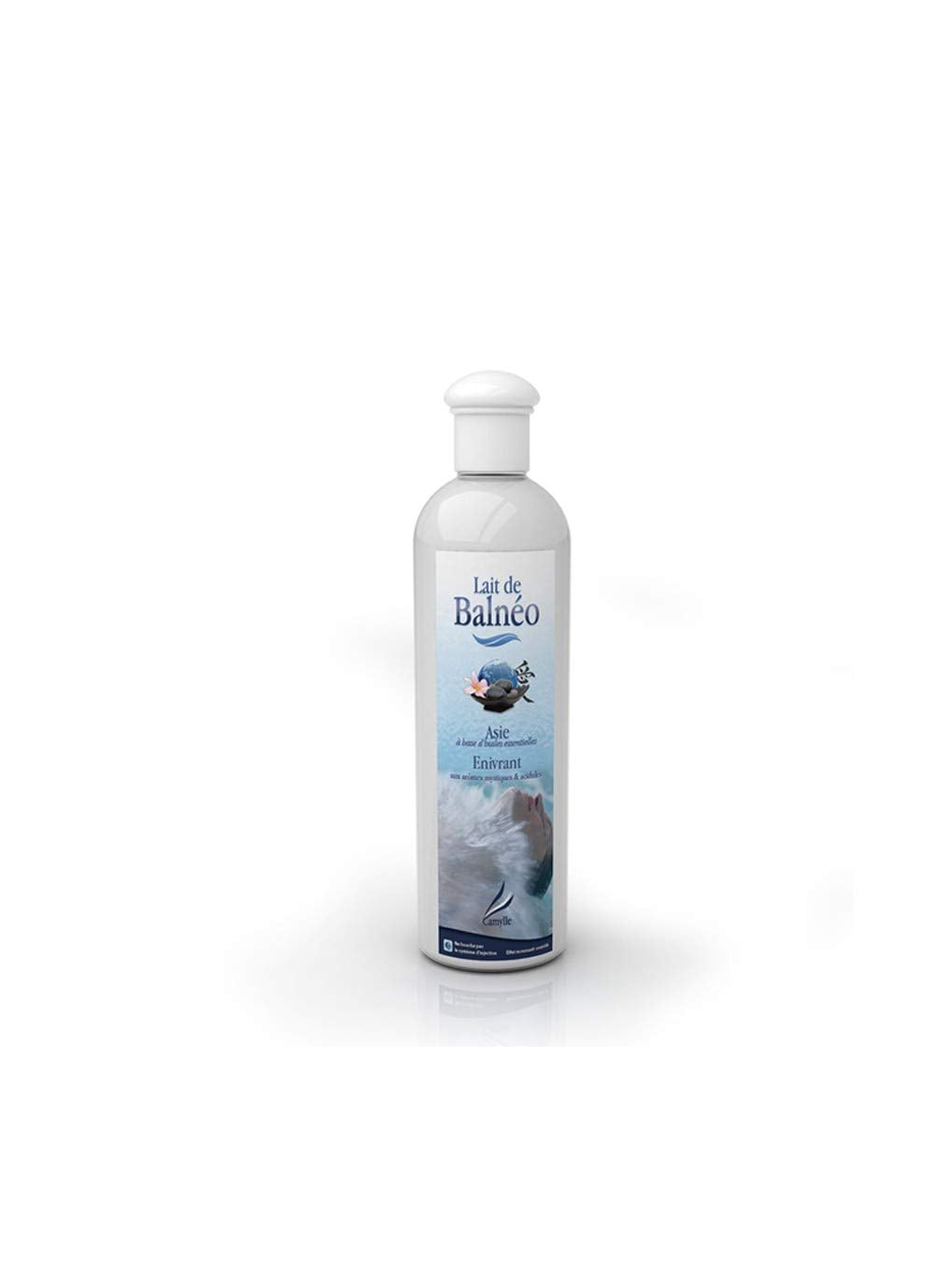 Camylle - Whirlpool Bath Milk Asie - Emulsion of Essential Oils for Hydrotherapy Baths, Bubble Baths and Foot Spas - Exhilarating with acidulous and Mystic Aromas - 250ml