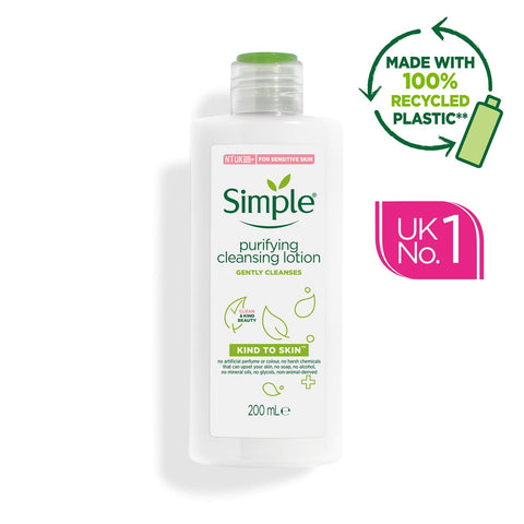 SIMPLE PURIFYING CLEANSING LOTION 200ML X6