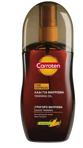 CARROTEN Oil Spray 125ml Bottle .Fast Tanning!! 0 SPF.Best Tanning Oil!