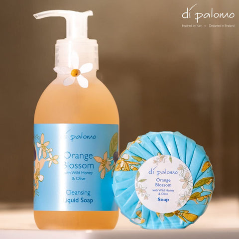 Di Palomo Orange Blossom & Honey Liquid Soap Multipack 2 X 240ml. Moisturising Hand Wash, Hand Soap Dispenser. Skin Care Antibacterial Soap. Handwash Liquid Soap. Liquid Soap Gifts.