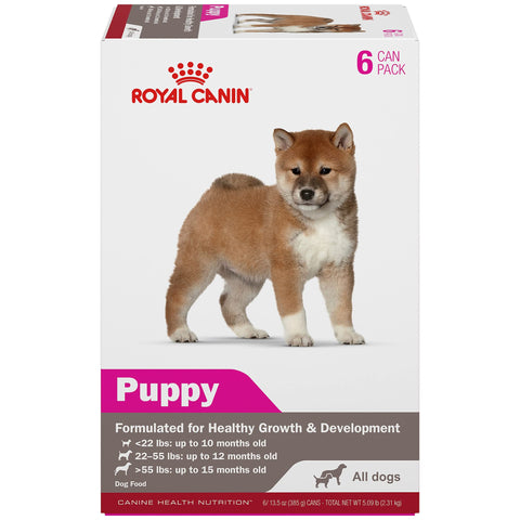 Royal Canin Canine Health Nutrition Puppy Canned Dog Food, 13.5 oz can (6-pack)