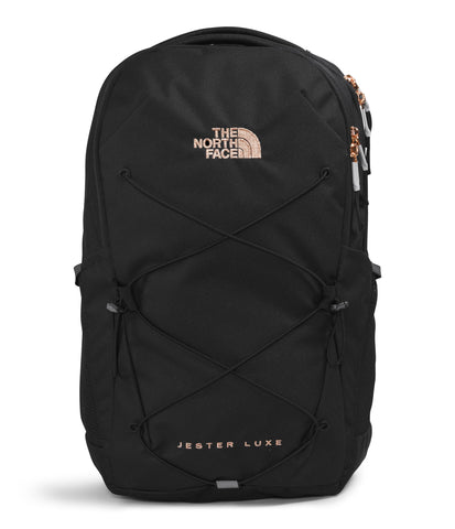 THE NORTH FACE Women's Every Day Jester Laptop Backpack, TNF Black/Burnt Coral Metallic 2, One Size