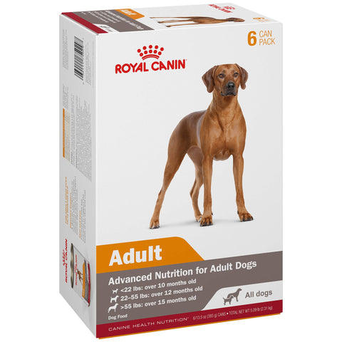 Royal Canin Canine Health Nutrition Adult In Gel Canned Dog Food, 13.5 oz can (6-pack)