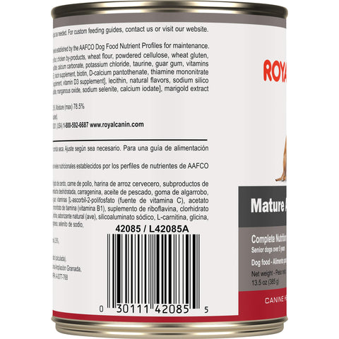 Royal Canin Canine Health Nutrition Mature Adult In Gel Canned Dog Food, 13.5 oz can (12-count)
