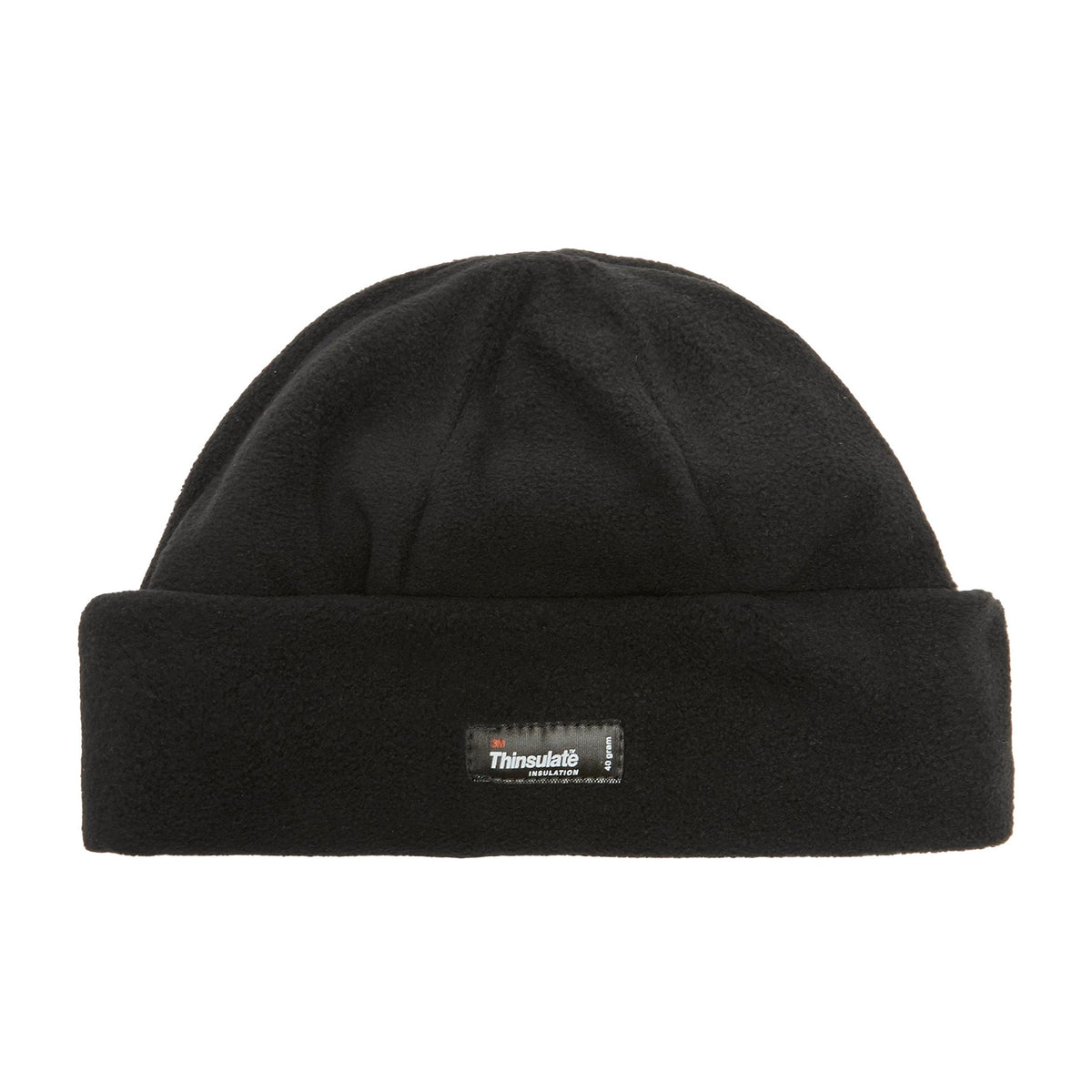 Peter Storm Warm and Breathable Unisex Thinsulate Fleece Beanie, Unisex Cold Weather Beanie Hat, Fleece Winter Hat for Men and Women, Winter Accessories, Black, One Size