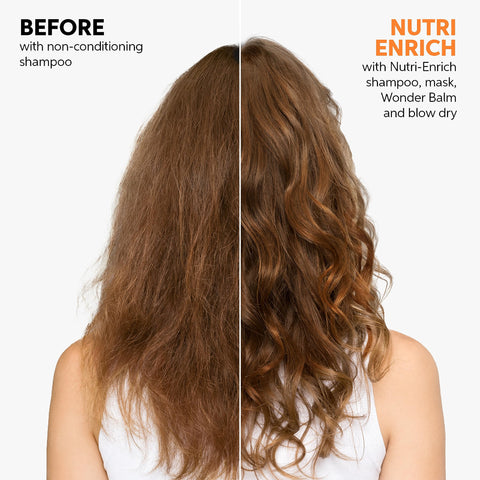 Wella Professionals Professional Hair Care, Invigo Nutri-Enrich Shampoo for Dry Damaged Hair, Deeply Nourishing Shampoo 300ml