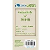 Swan Card Sleeves (52x105mm) - 160 Pack, Thin Sleeves - The Boss