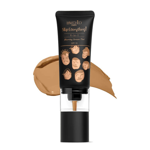 Lovechild Masaba Skip Everything Blurring Serum, 4 in 1 Serum Skin Tint, Natural Coverage, For Daily Use, With SOD Technology, 30ml