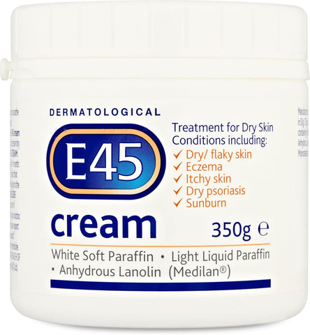 E45 Dermatological Cream, 350 g, 3.0 count